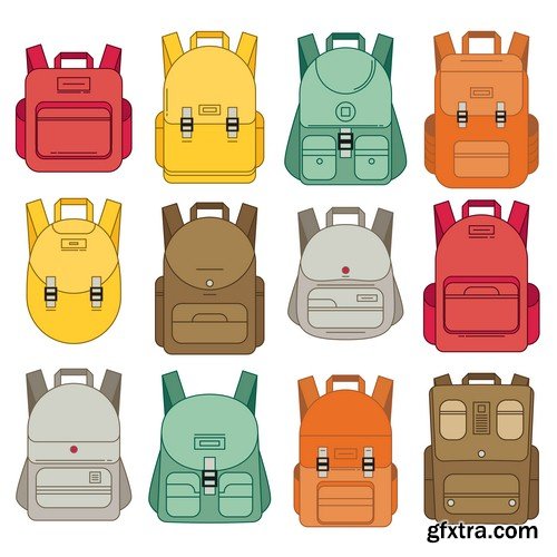 School bag - 5 EPS