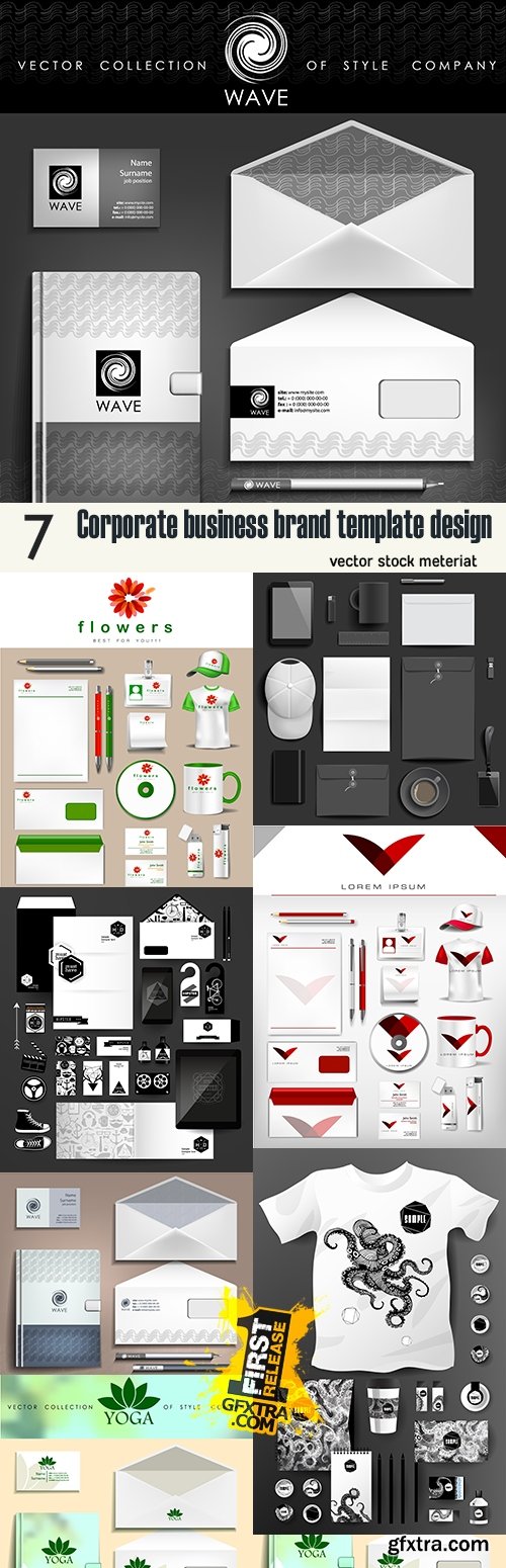 Corporate business brand template design
