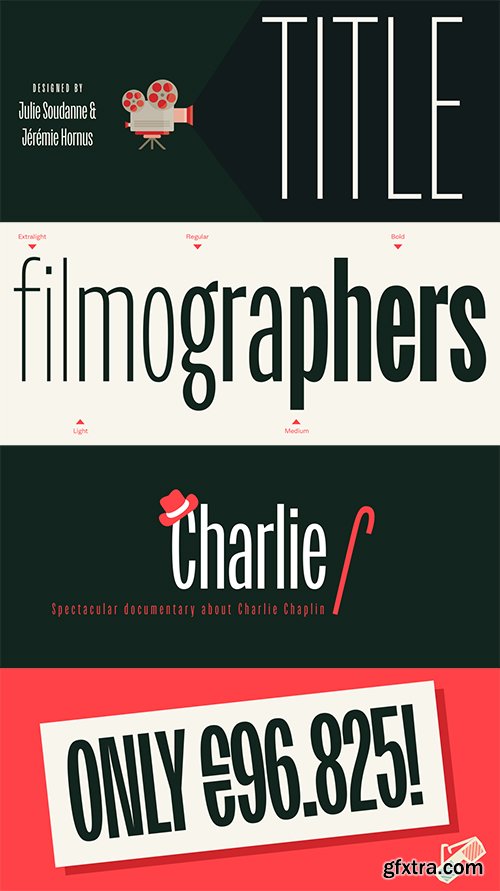 Title Font Family 5 Fonts