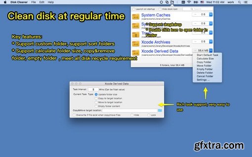 Disk Cleaner 1.6 (Mac OS X)