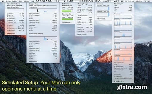 System Monitor v1.62 (Mac OS X)