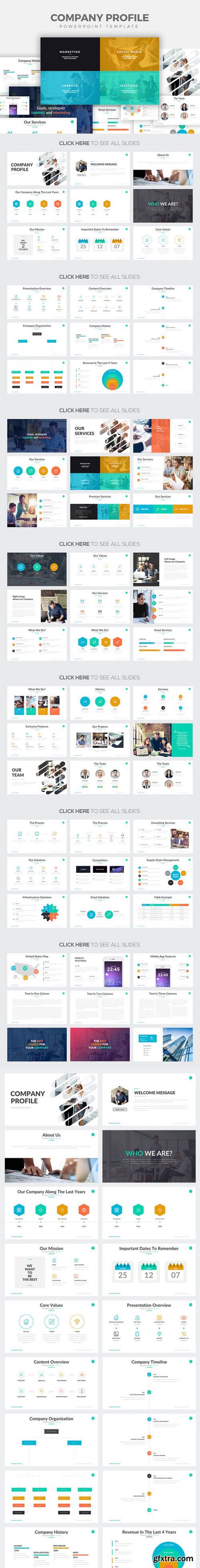 CM - Company Profile Powerpoint Template 800462