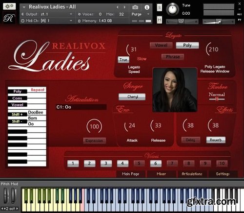 Realivox Ladies 2.1 KONTAKT-FANTASTiC