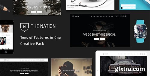 ThemeForest - Nation v1.1.2 - Responsive Multi-Purpose WordPress Theme - 13786959