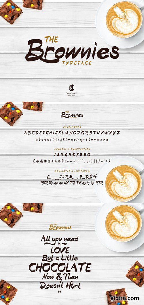 The Brownies Typeface