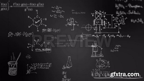 Fly through differents formulas - Video Footage