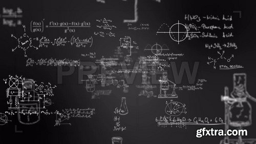 Fly through differents formulas - Video Footage