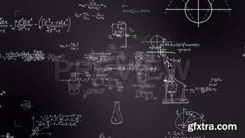 Fly through differents formulas - Video Footage