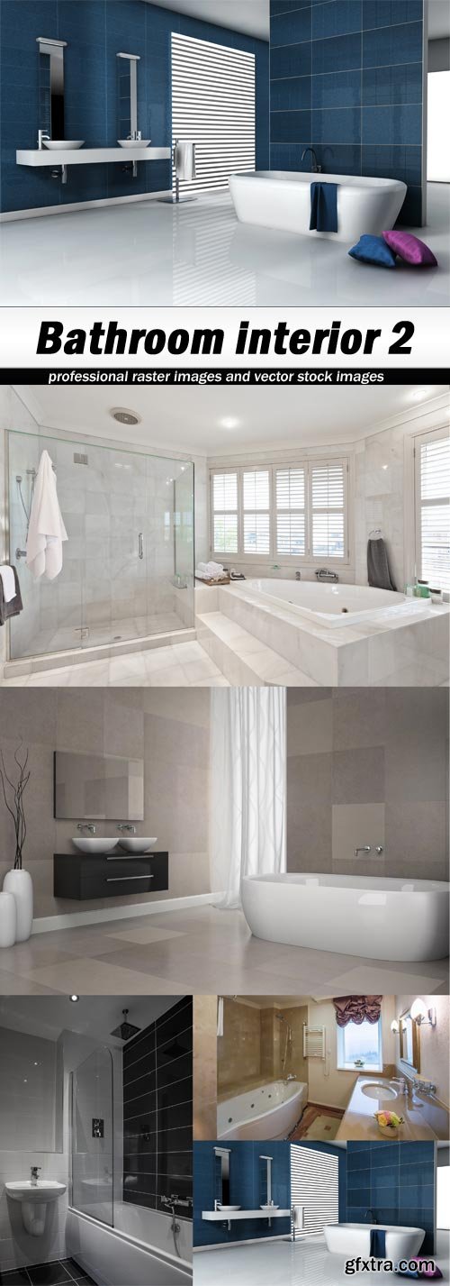 Bathroom interior 2 - 5 UHQ JPEG