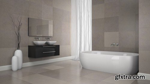 Bathroom interior 2 - 5 UHQ JPEG