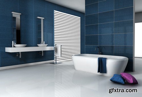 Bathroom interior 2 - 5 UHQ JPEG