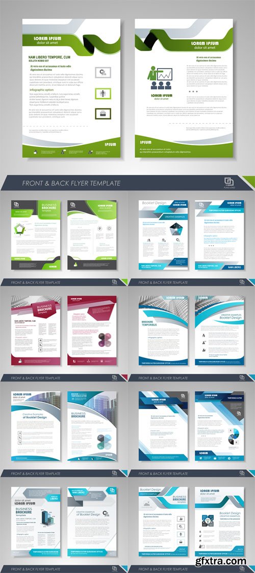 Vector Set - Business Flyer Layout