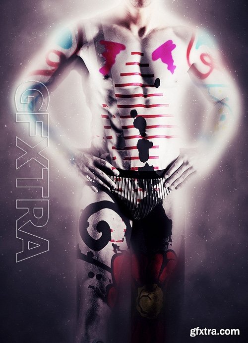 GraphicRiver - Body Painting 17385008