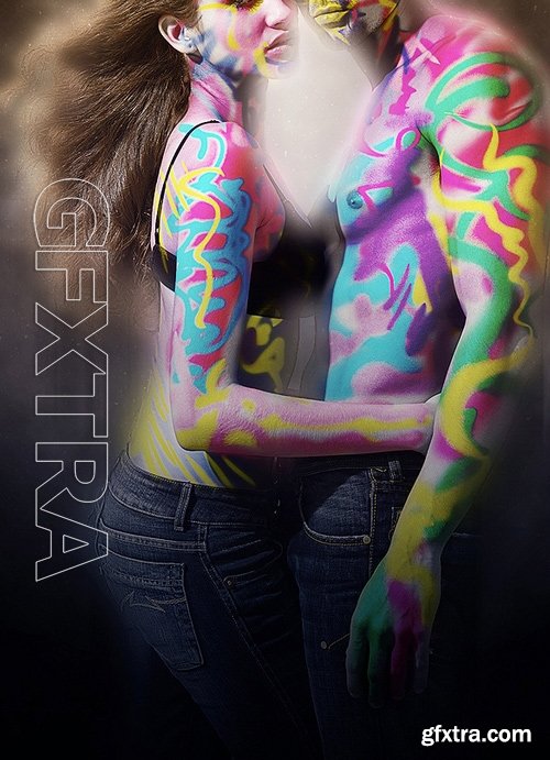 GraphicRiver - Body Painting 17385008