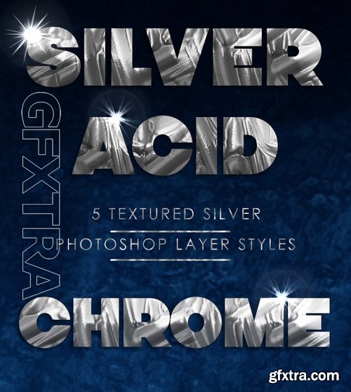 GraphicRiver - Silver Acid Layer Styles 17371222