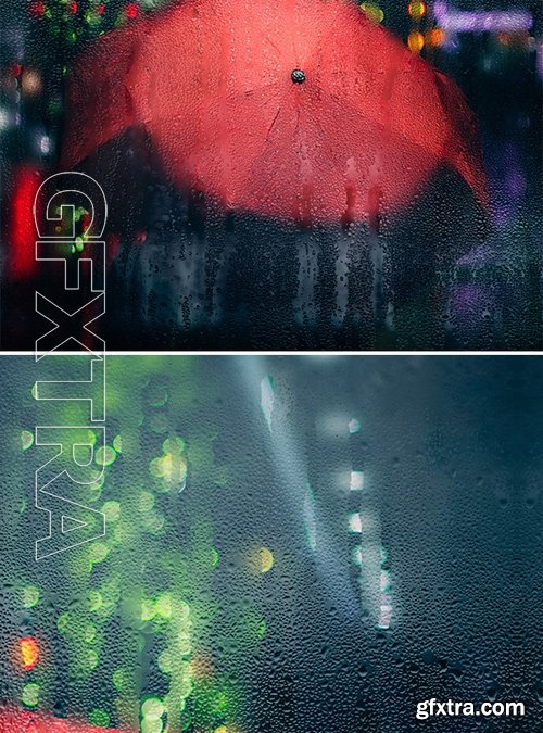 GraphicRiver - Wet Glass Photoshop Action 17358079