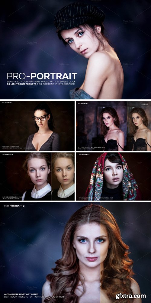 CM 837754 - Pro Portrait Lightroom Presets