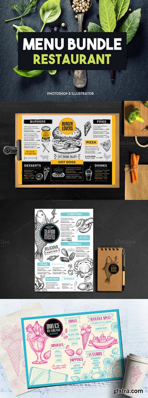 CM - Menu Restaurant Bundle 762693