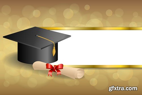 Education Graduation Diploma - 8 EPS