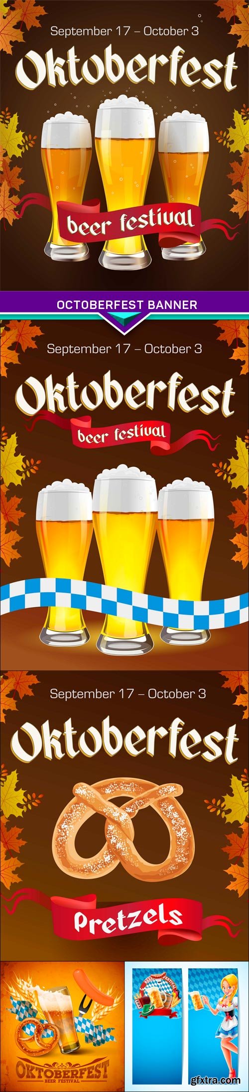 Octoberfest banner 5X EPS