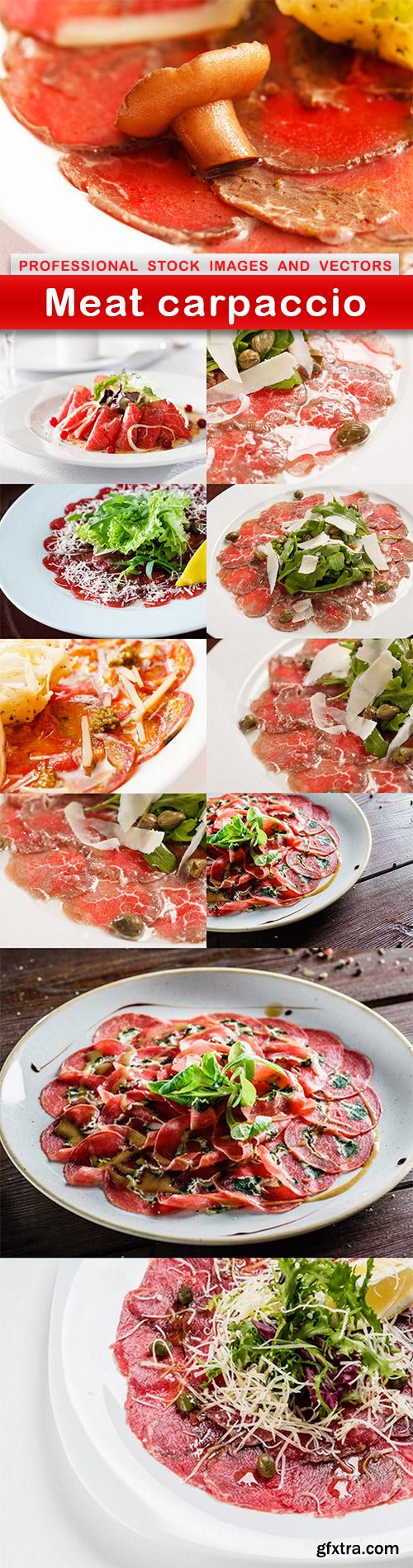 Meat carpaccio - 11 UHQ JPEG