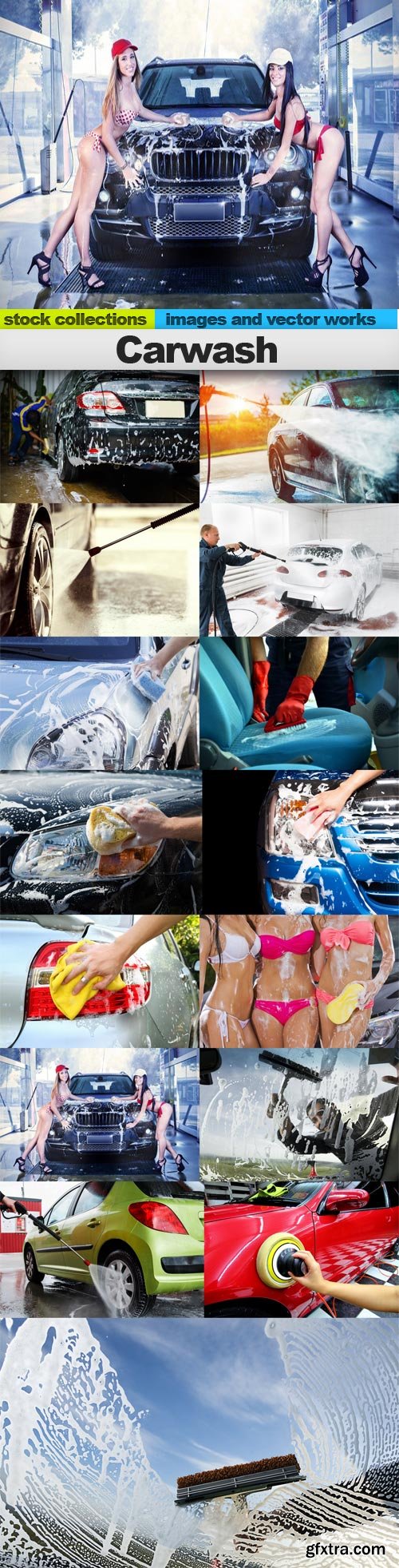 Carwash, 15 x UHQ JPEG