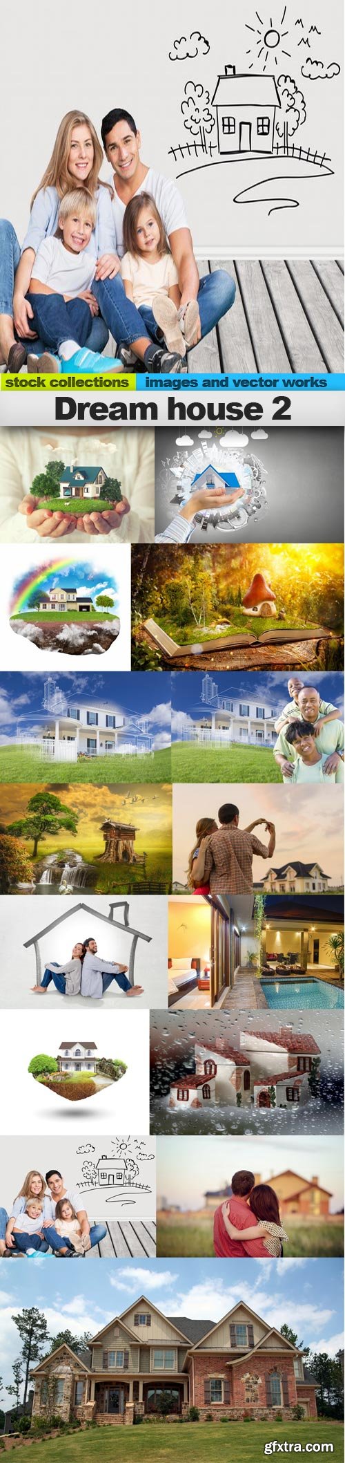 Dream house 2, 15 x UHQ JPEG