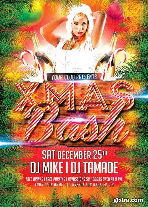 Xmas Bash V8 Flyer Template