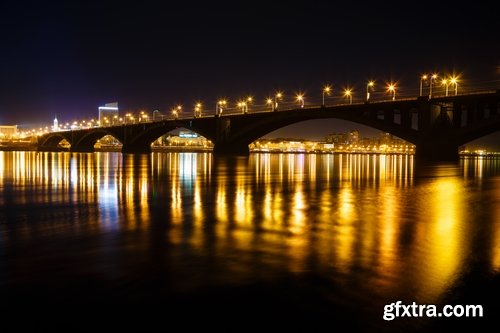 Collection of night city people travel couple of night skyscraper light bridge 25 HQ Jpeg