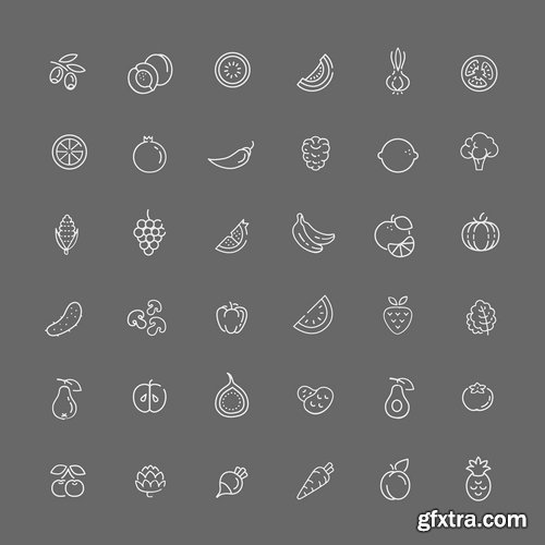 Collection logo icon web design element site  3-25 EPS