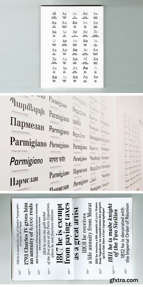 Parmigiano Typographic System