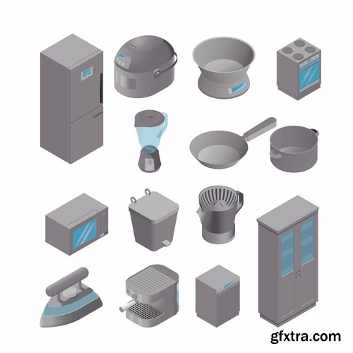 Collection of household appliances icon logo 25 HQ Jpeg