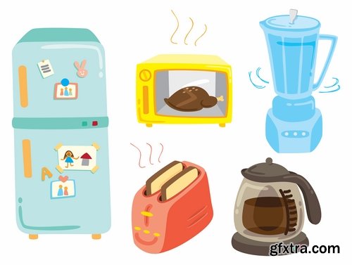 Collection of household appliances icon logo 25 HQ Jpeg