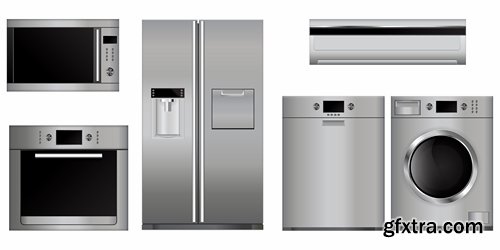 Collection of household appliances icon logo 25 HQ Jpeg