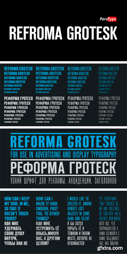 Reforma Grotesk Font Family