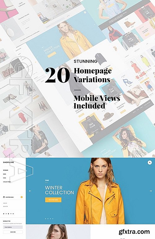 CM - ShopLove E-commerce PSD Mobile Incl 671390