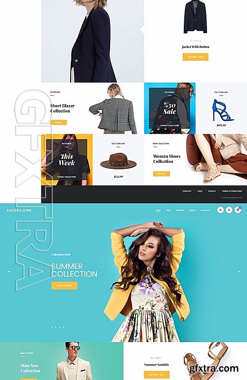 CM - ShopLove E-commerce PSD Mobile Incl 671390