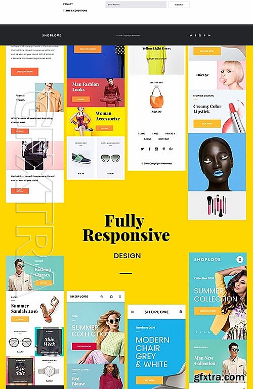 CM - ShopLove E-commerce PSD Mobile Incl 671390