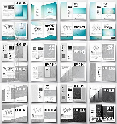 CM - Bundle of 50 brochure templates 682075