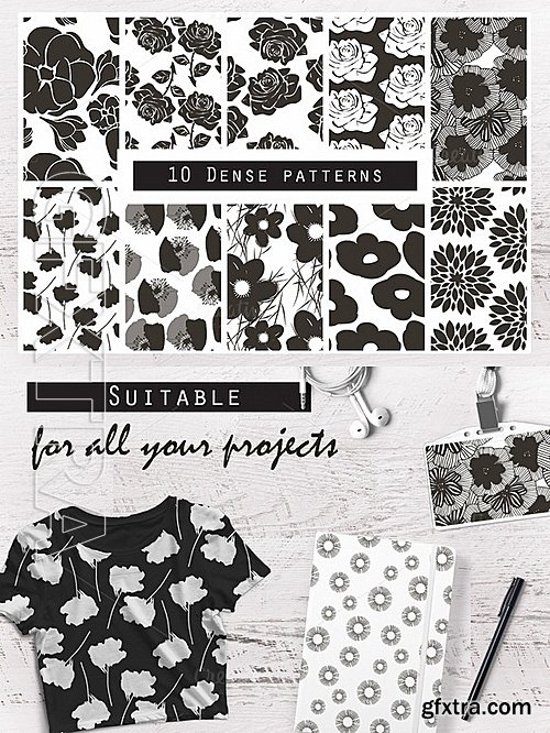 CM - Modern Florals Collection 60Patterns 681998