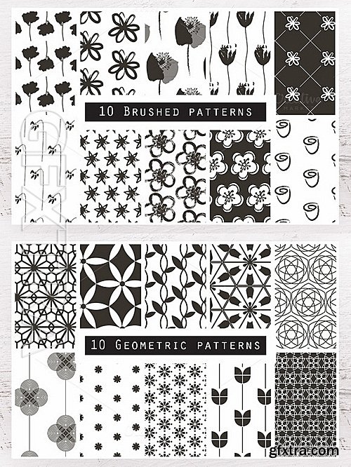 CM - Modern Florals Collection 60Patterns 681998