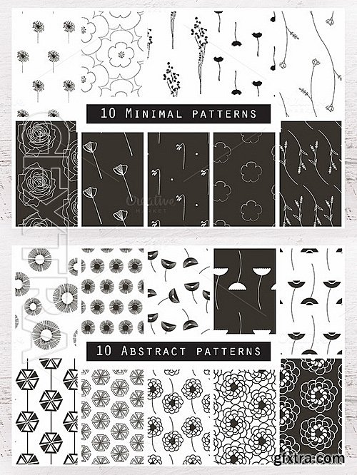 CM - Modern Florals Collection 60Patterns 681998