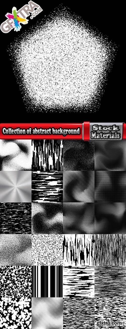 Collection of abstract background is a pattern blot paint spiral metal line stain 25 EPS