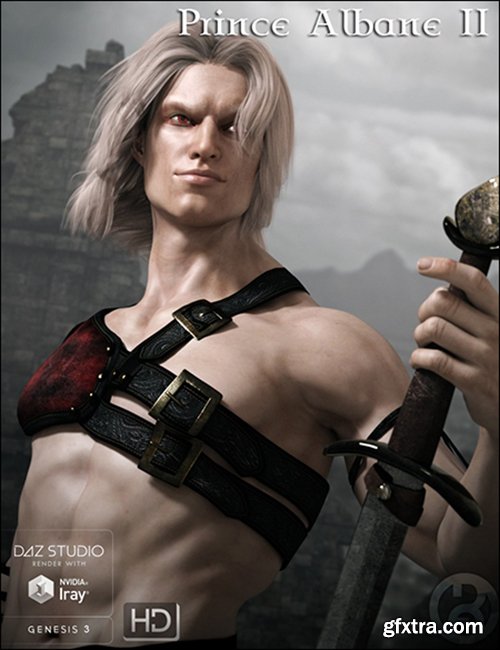 Prince Albane II for Genesis 3 Male