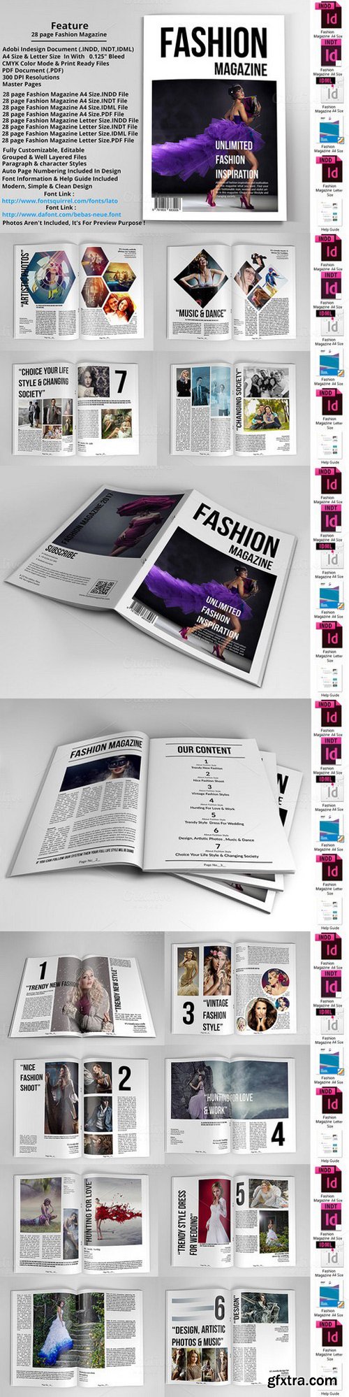 CM - Fashion Magazine Template 836478