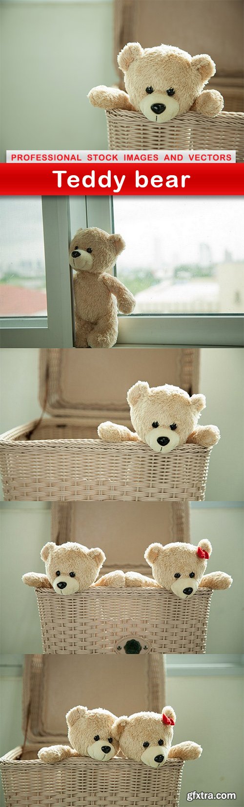 Teddy bear - 5 UHQ JPEG