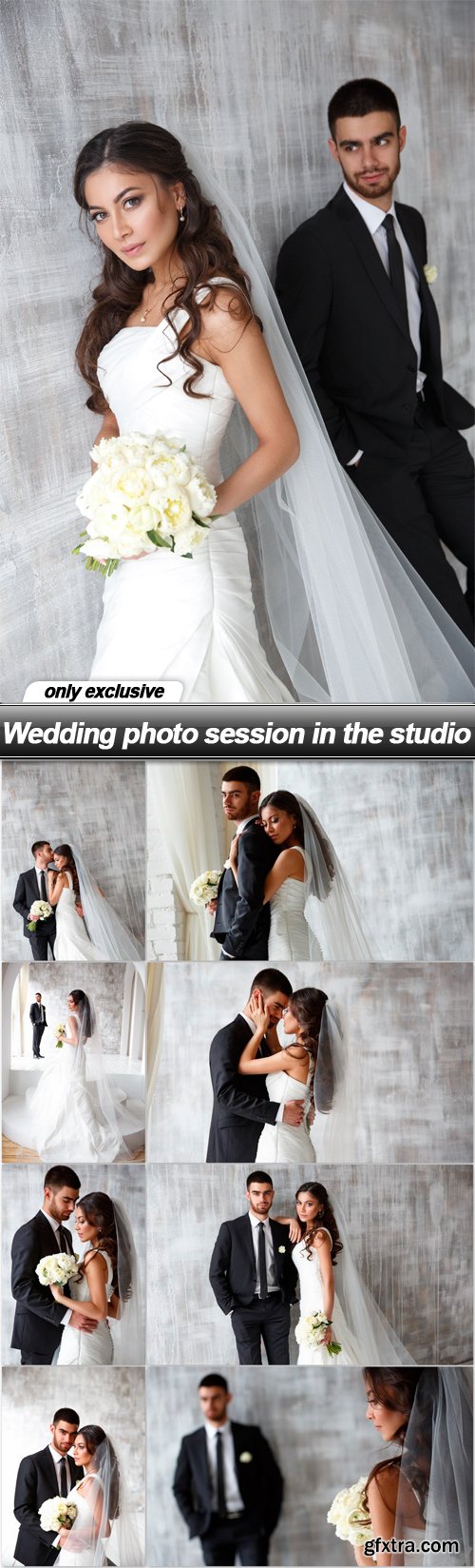 Wedding photo session in the studio - 9 UHQ JPEG