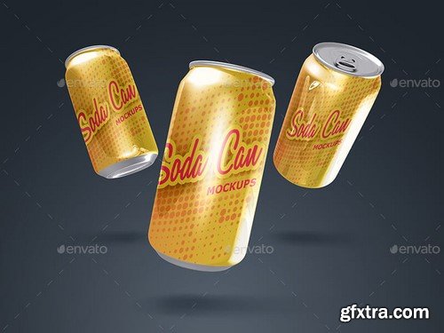 GraphicRiver - Soda Can Mockups - 17415929