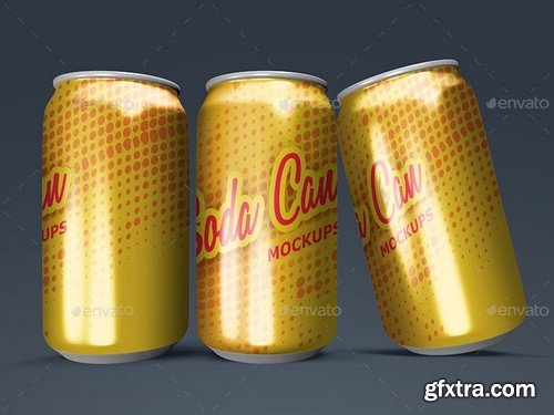 GraphicRiver - Soda Can Mockups - 17415929