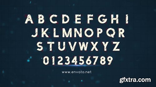 Videohive Alphabet Logo Reveal 15967494